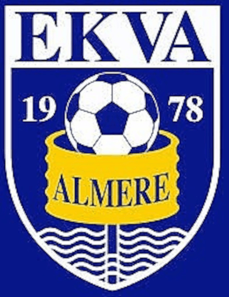 Logo van EKVA (Eerste Korfbal Vereniging Almere)