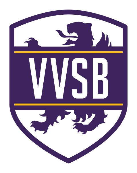 Logo van VVSB (Voetbal Vereniging Sint Bavo)